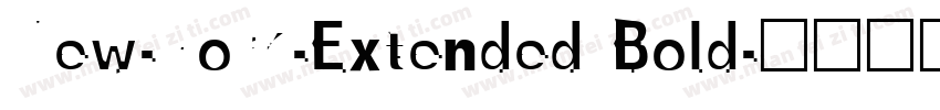 New-York-Extended Bold字体转换